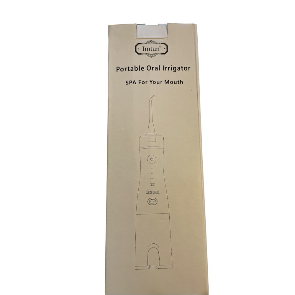 Portable Blue Green Metallic  Oral Irrigator